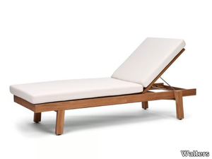 RESORT SVEN - Recliner teak sun lounger _ Walters