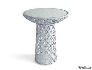 REVERIE - Round resin dining table _ Walters