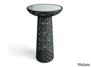 REVERIE - Round resin high table _ Walters