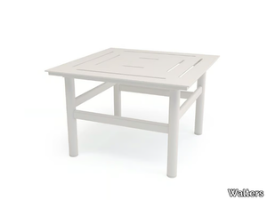 STRINGER - Square aluminium garden side table _ Walters