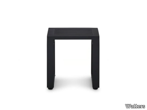 TIDAL - Square aluminium side table _ Walters