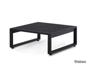 TIDAL - Square aluminium coffee table _ Walters