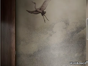 LEARN TO FLY - Waterproof washable wallpaper _ Wall&decò