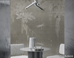 BEGINS - Vinyl wallpaper with floral pattern _ Wall&decò