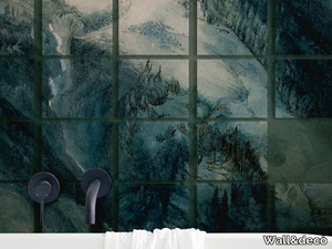 FOREST BATHING - Glass-fibre bathroom wallpaper _ Wall&decò