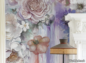 JUICE OF LIFE - Vinyl wallpaper with floral pattern _ Wall&decò