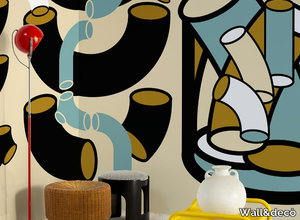 LIQUORICE & TOFFEE - Vinyl wallpaper _ Wall&decò