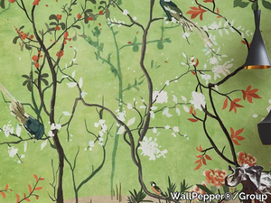 LA SELVA FIORITA - Oriental wallpaper, PVC free, eco, washable _ WallPepper®/Group