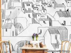 SOMEWHERE - Modern wallpaper, eco-friendly, PVC free and washable _ WallPepper®/Group