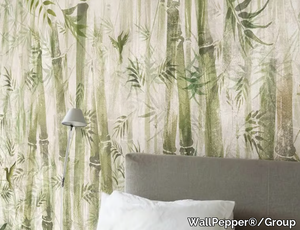 BAMBOO - Oriental wallpaper, eco-friendly, PVC free and washable _ WallPepper®/Group