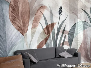 BON VOYAGE - Tropical wallpaper, eco-friendly, PVC free and washable _ WallPepper®/Group