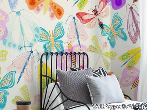 BUTTERFLY - Ageless wallpaper, eco-friendly, PVC free and washable _ WallPepper®/Group