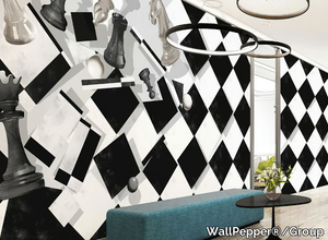 CHECKMATE - PVC free, eco-friendly, washable wallpaper _ WallPepper®/Group