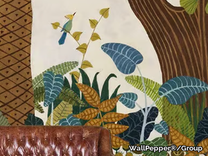 IL VIAGGIO DEL GIAGUARO - Natural wallpaper, PVC free, eco, washable _ WallPepper®/Group