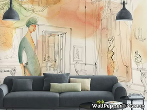 INTERIOR 06 - Classic wallpaper, PVC free, eco, washable _ WallPepper®/Group