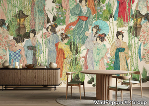 KIMONO - PVC free, eco-friendly, washable wallpaper _ WallPepper®/Group