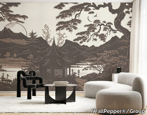 PAGODA - PVC free, eco-friendly, washable wallpaper _ WallPepper®/Group