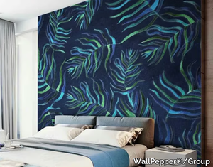 PRISMATIC PALM - Tropical wallpaper, eco-friendly, PVC free and washable _ WallPepper®/Group