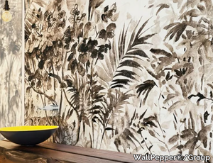 THE INITIATION - Tropical wallpaper, eco-friendly, PVC free and washable _ WallPepper®/Group