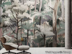 NATIVE FOREST - Tropical wallpaper, PVC free, eco-friendly, washable _ WallPepper®/Group