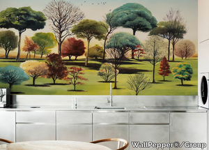 ARBORETO - PVC free, eco-friendly, washable natural wallpaper _ WallPepper®/Group