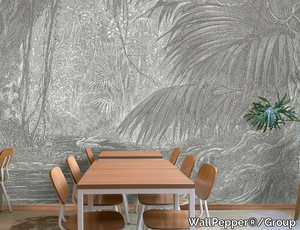 CUZCO - Tropical wallpaper, PVC free, eco, washable _ WallPepper®/Group