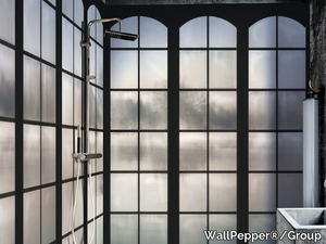 EAU ROUGE - Industrial wallpaper, PVC free, eco-friendly, washable _ WallPepper®/Group