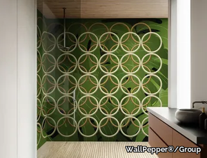 CIRCLE - Geometric wallpaper, PVC free, eco-frindly, washable _ WallPepper®/Group