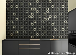 HINWIL - Geometric wallpaper, PVC free, eco-friendly, washable _ WallPepper®/Group