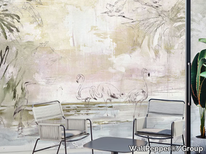 LAGOON - Natural wallpaper, PVC free, eco-friendly, washable _ WallPepper®/Group