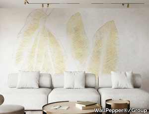 LEAF IMPRESSION - Classic PVC free, eco-friendly, washable wallpaper _ WallPepper®/Group