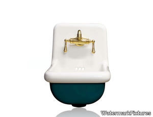 NANO COUPE - Wall-mounted porcelain handrinse basin _ WatermarkFixtures