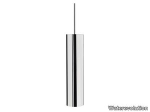 DEEP A2.40 - Wall-mounted chromed brass toilet brush _ Waterevolution