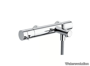 FLOW T1.30T - Chromed brass bathtub tap _ Waterevolution