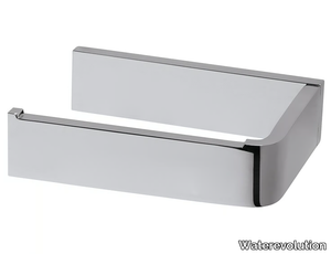 DEEP A2.30 - Chromed brass toilet roll holder _ Waterevolution