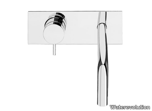 FLOW T1.161B - Chromed brass washbasin tap _ Waterevolution