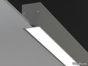 STRIPE GO FRAMELESS - Ceiling mounted aluminium linear lighting profile for LED modules _ WayPoint