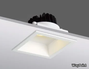 MID - Recessed ceiling square die cast aluminium spotlight _ WayPoint