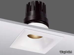 STICK - Square ceiling recessed die cast aluminium spotlight _ WayPoint