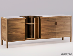 CAROUSEL - Solid wood sideboard _ Wewood