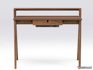 SECRETA - Wooden secretary desk with drawers _ Wewood