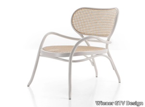 LEHNSTUHL - Beech easy chair with armrests _ Wiener GTV Design