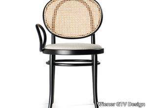 N.0 - Wooden chair with Vienna straw backrest and one armrest _ Wiener GTV Design