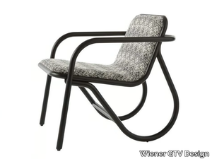 N.200 - WINTER EDITION - Wooden easy chair _ Wiener GTV Design
