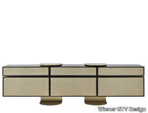 NYNY - Wooden and woven cane sideboard _ Wiener GTV Design