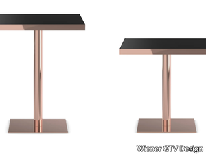 RUM - Square metal table _ Wiener GTV Design