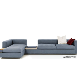 CAMIN REVISITED - Modular fabric sofa with chaise longue _ Wittmann