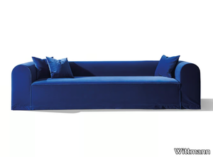 BLOCKS - 4 seater velvet sofa _ Wittmann