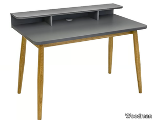 FARSTA - Wood veneer secretary desk _ Woodman