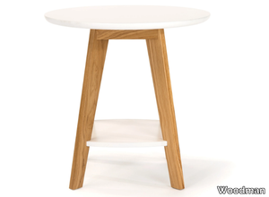 KENSAL - Round MDF high side table _ Woodman